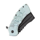 Kansept XL Korvid 3.55" 154CM Jade G10 with Parent and Child Hands T1030B5