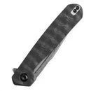 Kansept Qilin 3.43" Damascus Black Rose Carbon Fiber Handles - K1047A2