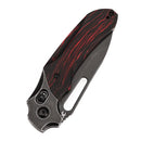 Quasar Blackwash 154CM 3CR,Red and Black G-mascus