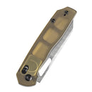 Tenable Shard 3.47" Damascus Amber PEI T1006V7