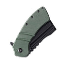 Kansept XL Korvid 3.55" 154CM Green Micarta T1030B4