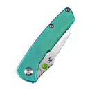 Kansept Little Main Street 2.26" Stonewashed CPM-S35VN Titanium Green K2015A4