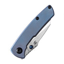 Kansept Little Main Street 2.26" Satin CPM-S35VN  Blue Anodized Titanium K2015A3