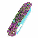 Tenable Shard 3.47" Blue Coated 14C28N Jade G10 with Purple Undead Print T1006V9