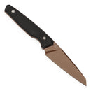 Tenable Parr G011B2 – 3.12" Rose Gold Coated 14C28N Reverse Tanto Blade, Black G10 Handle, Kydex Sheath – Designed by Jonathan Styles