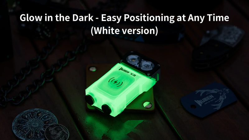 New Wuben X3 Pro White USB Charge 700 Lumens LED Flashlight Torch