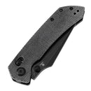 Tenable Fenrir T1034V3 – Black Micarta, 3.48" Blackwashed Nitro-V Blade, Sparrow Knife Co. Design