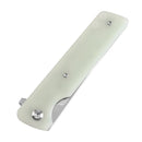 Tenable Anomaly T2038A4 – 3.14" Stonewashed Nitro-V Drop Point Blade, Jade G10 Handle with Liner Lock