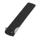 Tenable Anomaly T2038A1 – 3.14" Stonewashed Nitro-V Drop Point Blade, Black G10 Handle with Liner Lock