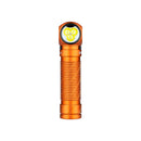 Olight Perun 3 Headlamp – Orange | 3,000 Lm Rechargeable Right‑Angle Headlamp with Dual White & Red Light Modes