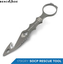 Benchmade 179GRY SOCP Fixed Blade Rescue Hook Tool