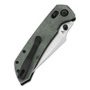 Tenable Fenrir T1034V1 – Green Micarta, 3.48" Stonewashed Nitro-V Blade, Sparrow Knife Co. Design