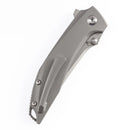 Kansept Baku K1056A8 – Titanium & Timascus Inlay, 3.2" CPM-S35VN Blade, Sparrow Knife Co. Design