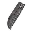 Kansept Tarkin 3.42" Blackstonewashed CPM 20CV Tiger Stripe Flamed Titanium Black Gray K1078A7