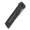 Kansept Anomaly 3.14" Shred Carbon Fiber Black K2038A6