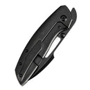 Kansept Link 3.0" CPM 20CV Green Micarta + Blackwash Titanium Green and black K1068A1