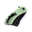 Kansept XL Korvid 3.55" 154CM Jade G10 T1030A3