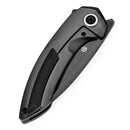Kansept ODD 21 K1077A7 – 3.08" Mirror DLC CPM 20CV Blade, Mirror DLC Titanium Handle, Titanium Frame Lock (Tuff Knives Design)