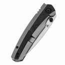 KANSEPT Thumb Stub Raven K2109A2 – Titanium & Shred Carbon Fiber, 3.13" CPM 20CV Blade, Black Bird Blades Design