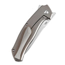 Kansept  HAVÃƒËœRN 3.48" CPM S35VN Bronze Anodized Titanium + Copper Carbon Fiber Inlay K1069A4