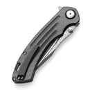 Kansept Pretatout 3.56" Damascus Carbon Fiber,G10 Black K1032D3