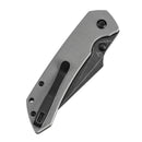 Tenable Fenrir T1034F3 – 3.45" Blackwash 14C28N Blade, Grey G10 Handle