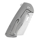 Kansept Leviathan 3.9'' Stonewashed CPM S35VN Bead Blasted Titanium K1083A1