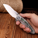 Remette Kestrel 2.83" S35VN Titanium+Carbon Fiber RTPO-A