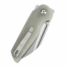 Tenable Rafe L T1048A2 – 3.19" Stonewashed 14C28N Blade, Jade G10 Handle with Liner Lock