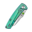 Kansept Little Main Street 2.26" Stonewashed CPM-S35VN Titanium Green K2015A4