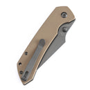 Tenable Fenrir T1034F44 – 3.45" Grey TiCN-Coated 14C28N Blade, Light Sand G10 (Grey Accents) Handle