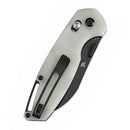 Tenable Model 6 T1022V3 – 3.1" Blackwash 14C28N Blade, Jade G10 Handle with Crossbar Lock