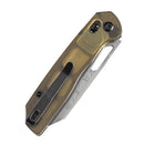 Tenable Shard 3.47" Damascus Amber PEI T1006V7