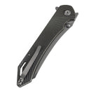 Tenable Colibri Tech T1060A2 – 4.34" Gray TiCN-Coated Nitro-V Blade, Black & Green G10 Handle