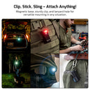 Olight Oclip Pro Ancient Script – 500 Lumen USB-C Rechargeable Clip-On Flashlight (Flood, Spot & Red)