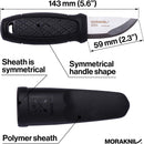 Morakniv Eldris Fixed Blade Knife-Black