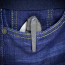 Kubey Monsterdog Frame Lock Titanium Folding Knife 2.95in M390 Steel Blade - KB285D