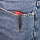 Kubey Bravo 1 3.39" AUS-10 Red Black G10 KUB318B