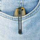 Kubey Knife Tityus 3.39" D2 Amber KUB322M