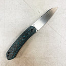 North Mountain Blade Jellyfish M390 Steel Blue Ceramic Carbon Fiber Handles