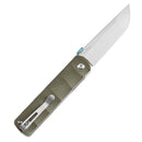 Kansept BTF 3.24" Stonewashed CPM S35VN Green G10 K1064A1