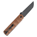 Kansept BTF 3.24" Damascus Brown Micarta K1064A5