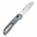 Tenable Shard 3.47" Stonewashed 14C28N Gray Aluminum with Diamond Pattern T1006V4