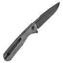 Kansept Qilin 3.43" Blackwash 154CM Black Micarta Handles - T1047A1