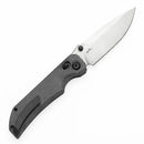 Tenable Eaglestrike T1095V1 – 3.73" Satin Nitro-V Drop Point Blade, Black Micarta Handle with Crossbar Lock