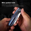 Remette RT-Squirrel RTDP-V – 2.83" M390 Drop Point Folding Knife with Titanium Handle