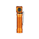Olight Perun 3 Headlamp – Orange | 3,000 Lm Rechargeable Right‑Angle Headlamp with Dual White & Red Light Modes