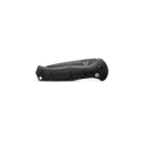 Benchmade 9071BK Claymore AUTO Folding Knife 3.6" CPM-D2 Cobalt Black Tanto Plain Blade, Black Grivory Handles