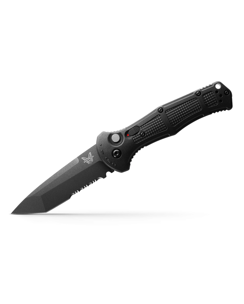 Benchmade CLAYMORE Tanto - Serrated Folding Knife BEN-9071SBK