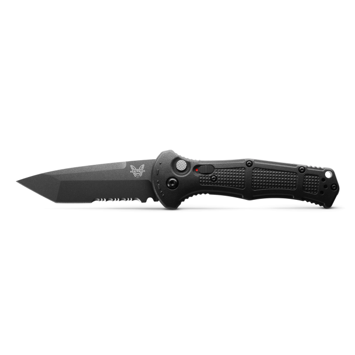 Benchmade CLAYMORE Tanto - Serrated Folding Knife BEN-9071SBK